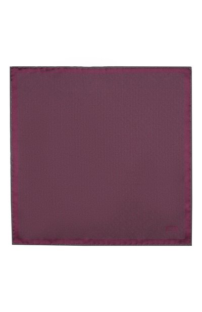 Шелковый платок BRIONI бордового цвета по цене 13300 руб., арт. 071000/0842C, фото 3 Шелковый платок BRIONI, арт. 071000/0842C, фото 3