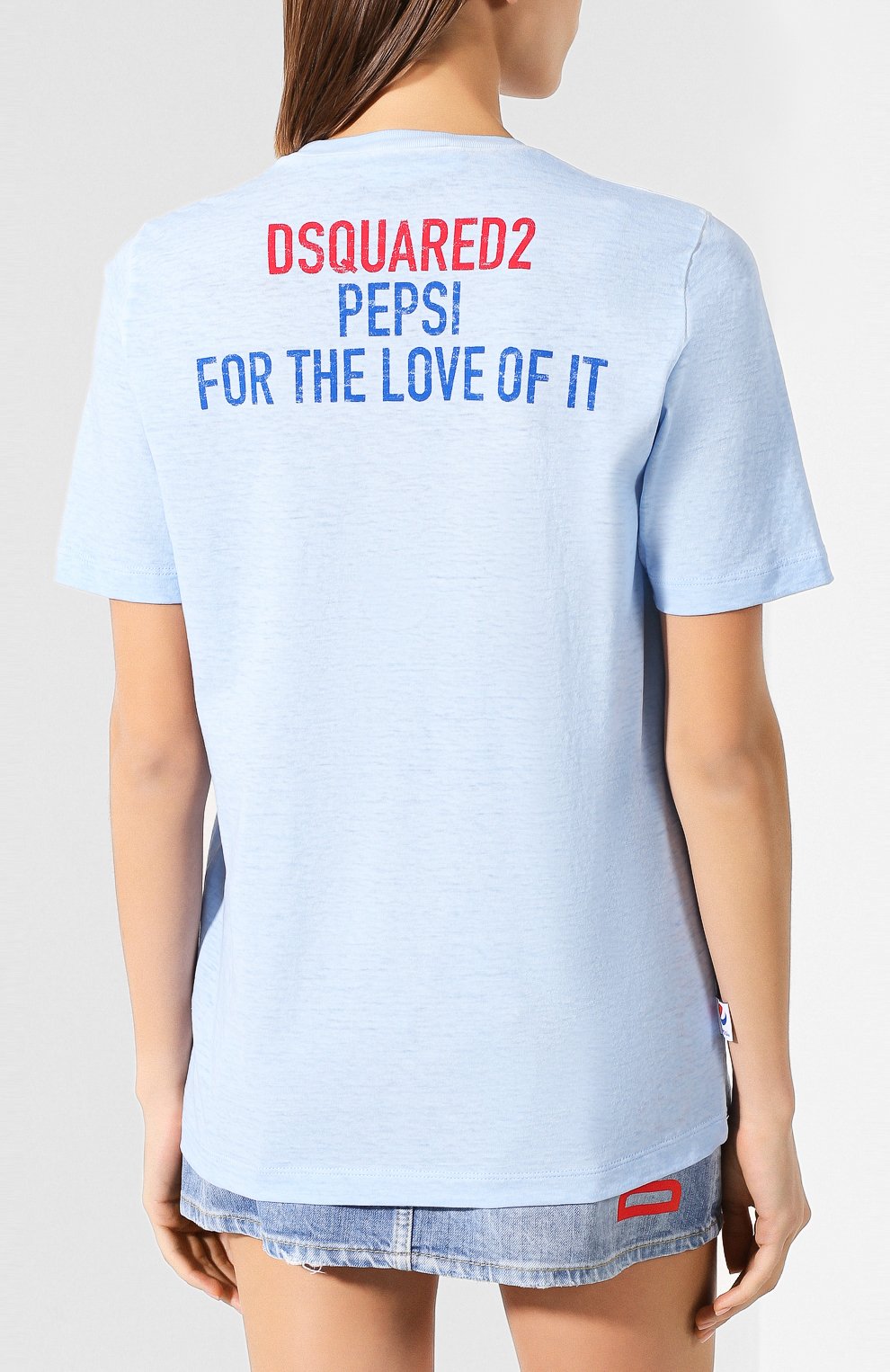 Хлопковая футболка DSQUARED2, арт. S73GC0259/S22507, фото 4