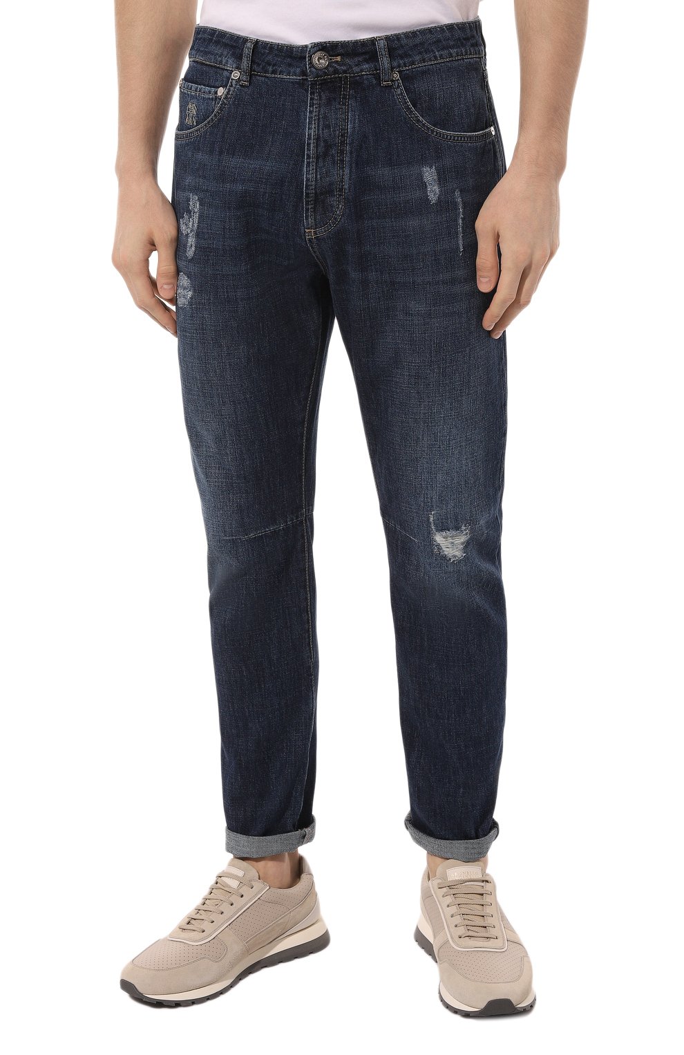 Джинсы leisure fit BRUNELLO CUCINELLI, арт. M0Z37X2340, фото 3