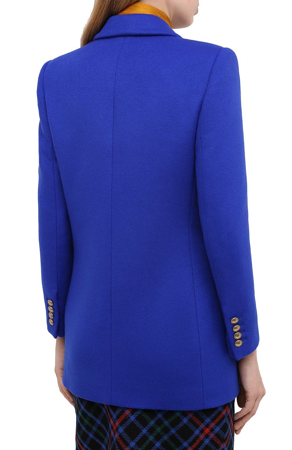 Жакет из шерсти и кашемира SAINT LAURENT, арт. 637559/Y8B01, фото 4