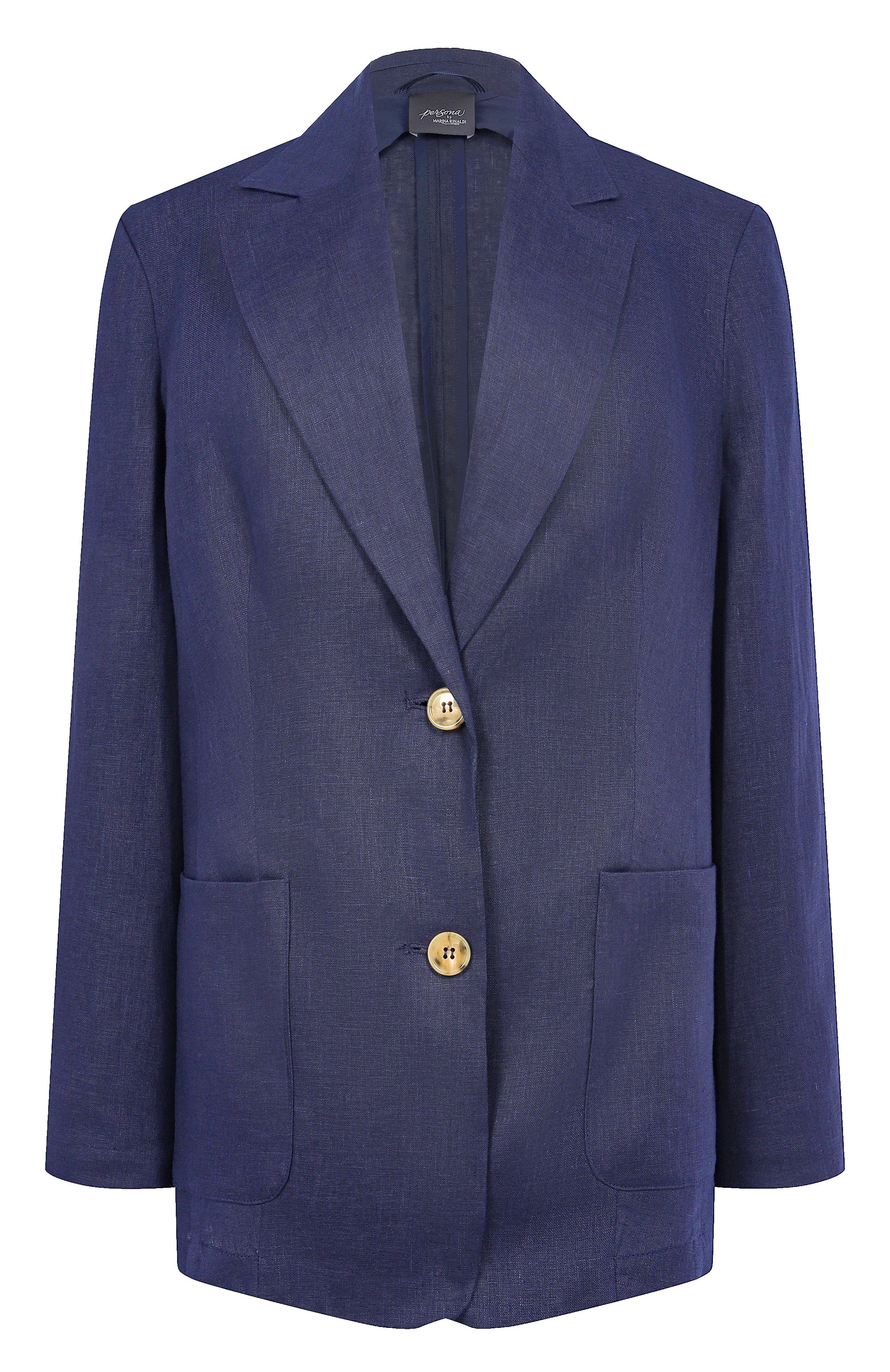 Льняной жакет PERSONA BY MARINA RINALDI, арт. LABILE, фото 1