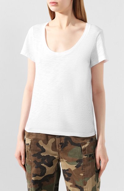 Хлопковая футболка THEORY, арт. K0224512, фото 3