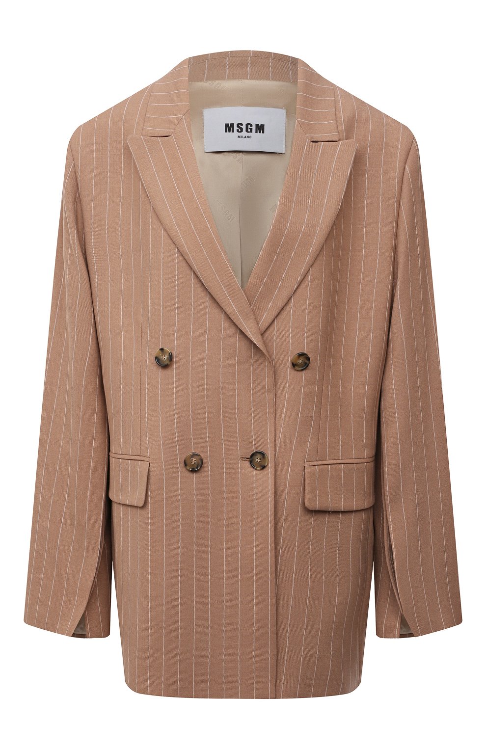 Двубортный жакет MSGM, арт. 3141MDG10A 217601, фото 1