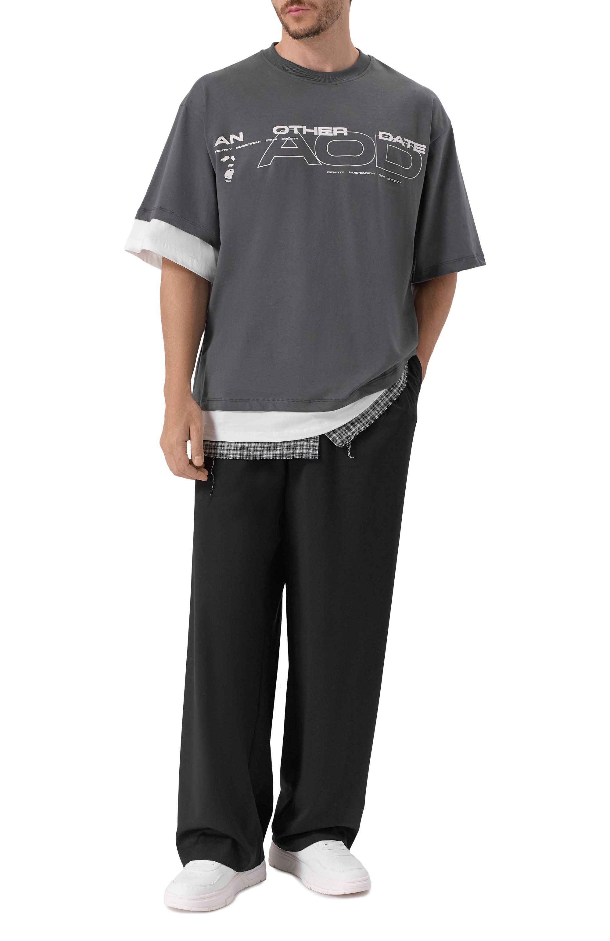 Хлопковая футболка AN OTHER DATE, арт. F50DMATH067, фото 2