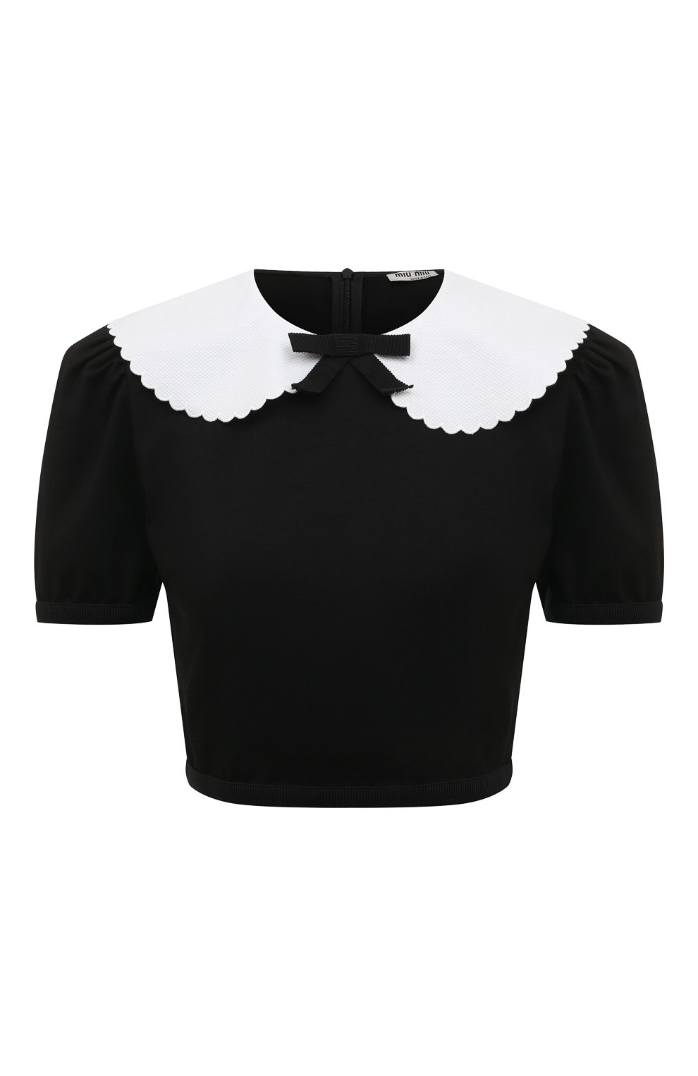 Топ из вискозы MIU MIU, арт. MJN279-1XE2-F0002, фото 1