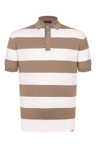 Мужская поло из шелка и хлопка PAUL&SHARK, арт. 25411618