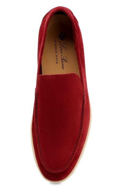 Замшевые лоферы summer walk LORO PIANA, арт. FAE8124, фото 5