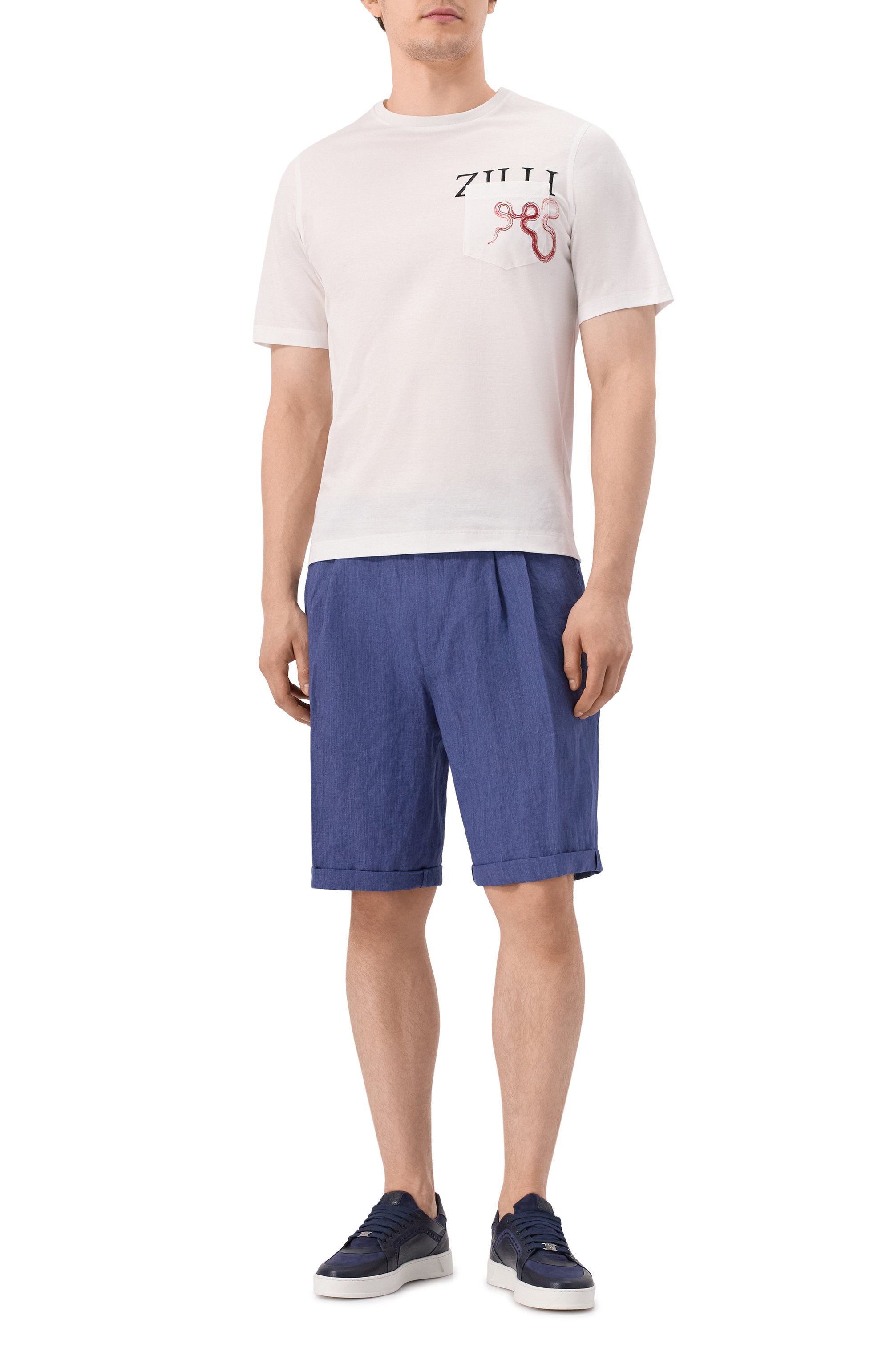 Хлопковая футболка ZILLI, арт. TSR03IM0100VSNAK0, фото 2