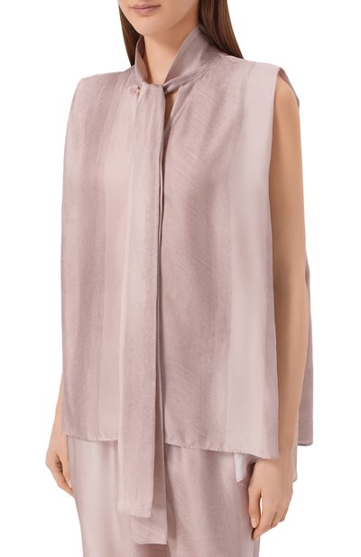 Шелковый топ LORENA ANTONIAZZI, арт. P2657TS19A/5218, фото 3