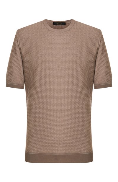 Мужской шелковый джемпер ZILLI, арт. KRN002M0640VBSH00/66