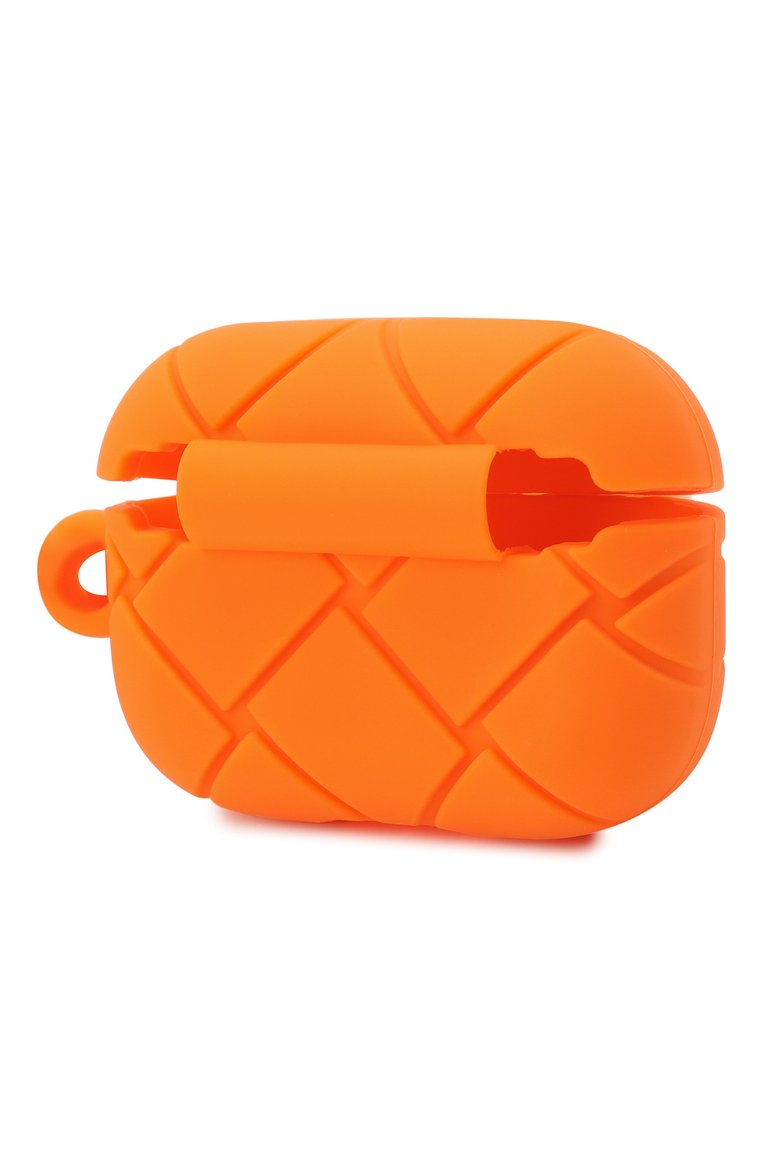 Чехол для airpods pro BOTTEGA VENETA оранжевого цвета, арт. 691715/V0EY0 | Фото 2 (Материал: Пластик; Региональные ограничения белый список (Axapta Mercury): Не проставлено; Нос: Не проставлено)