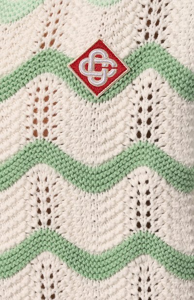 Хлопковая рубашка CASABLANCA, арт. MPS24-KW-584-01, фото 5