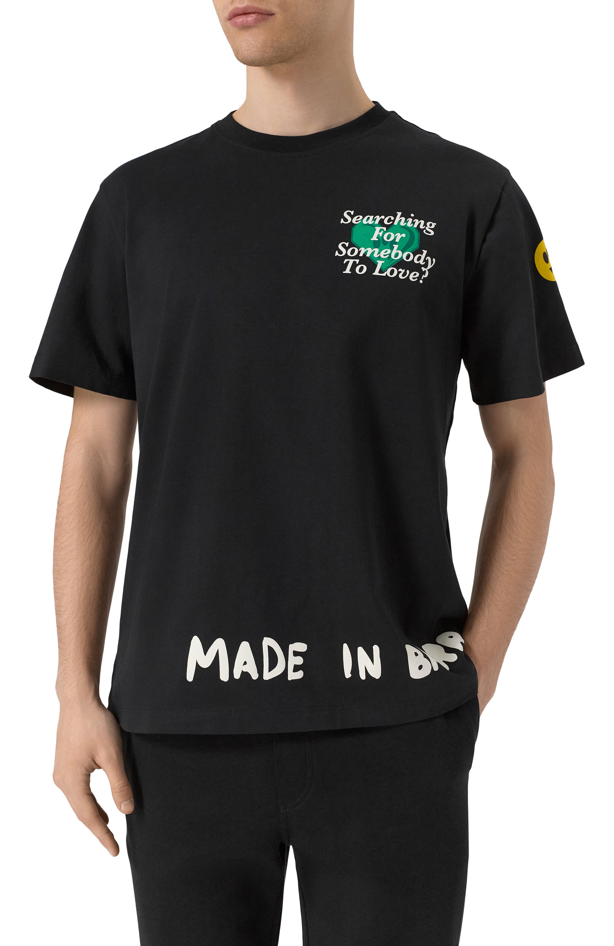 Хлопковая футболка BARROW, арт. S5BWMATH060, фото 3