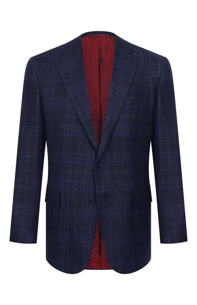 Мужской пиджак из шерсти и шелка STEFANO RICCI, арт. S1RF432000/LP72HA/0948/48-58