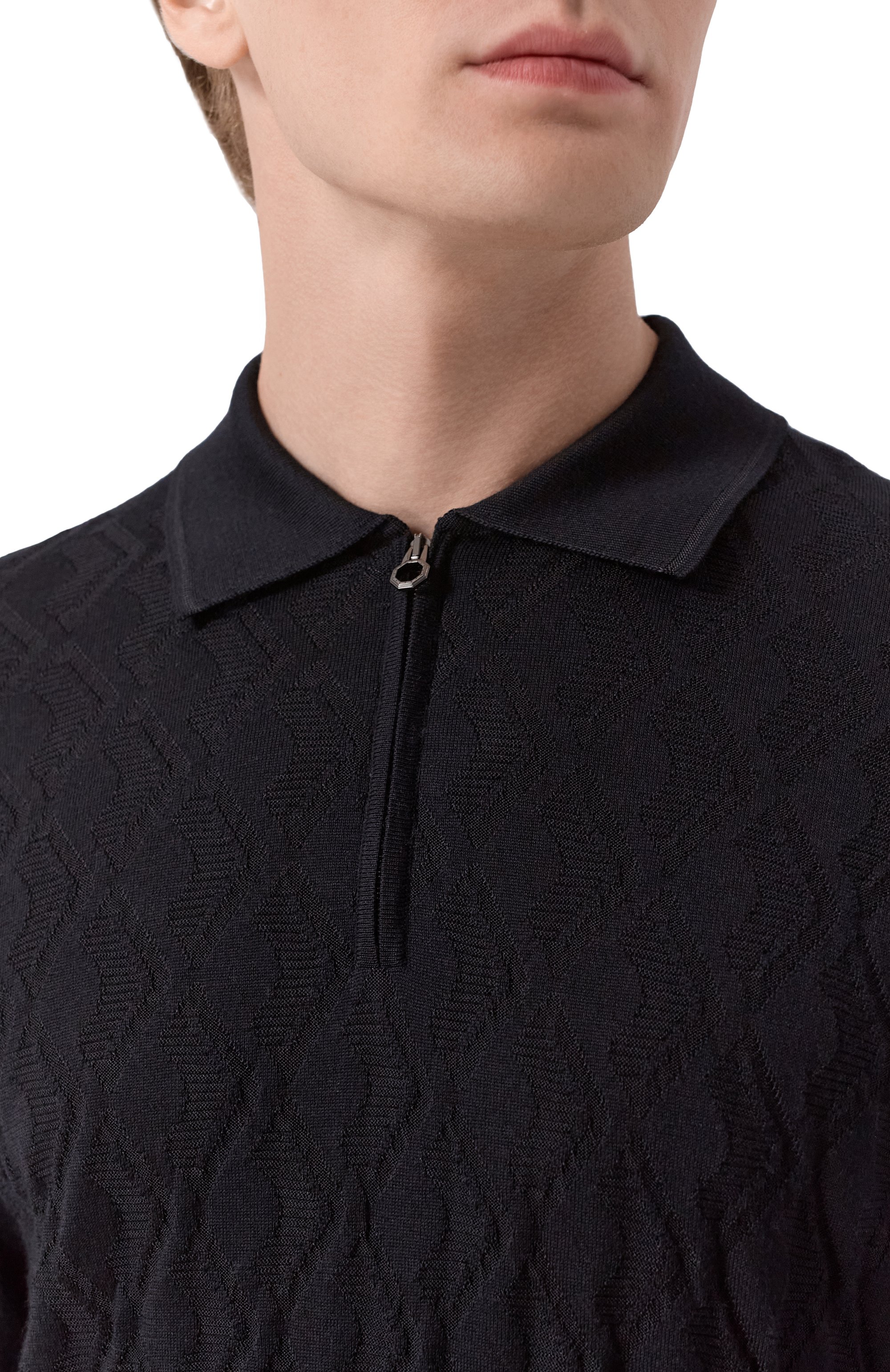 Поло из шерсти и шелка STEFANO RICCI, арт. KE08018P30/E25476, фото 5