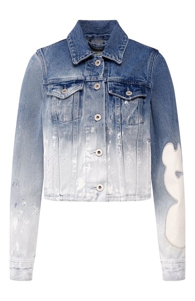 Женская джинсовая куртка OFF-WHITE, арт. 0WYE008R207730987171