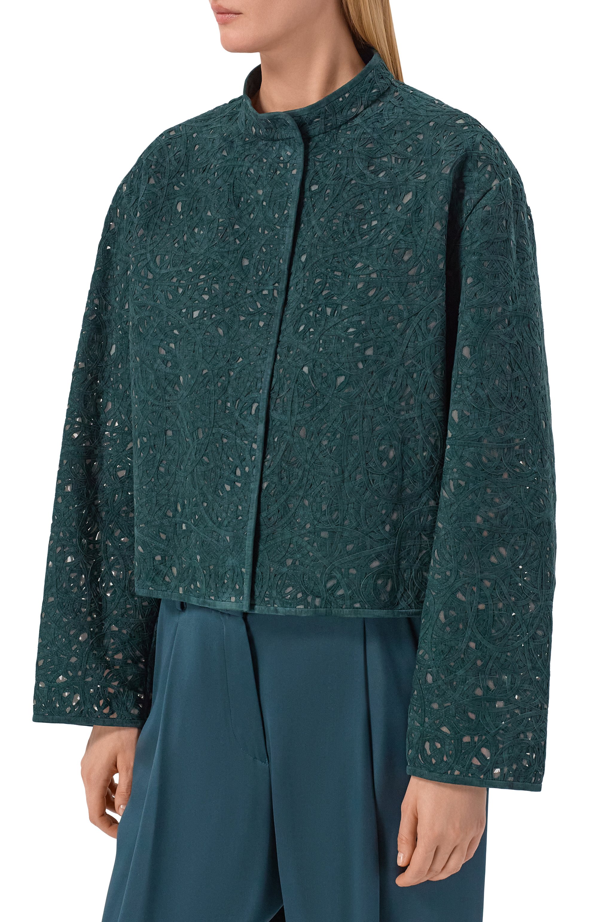 Замшевый жакет GIORGIO ARMANI, арт. GW003837/AF28332, фото 3