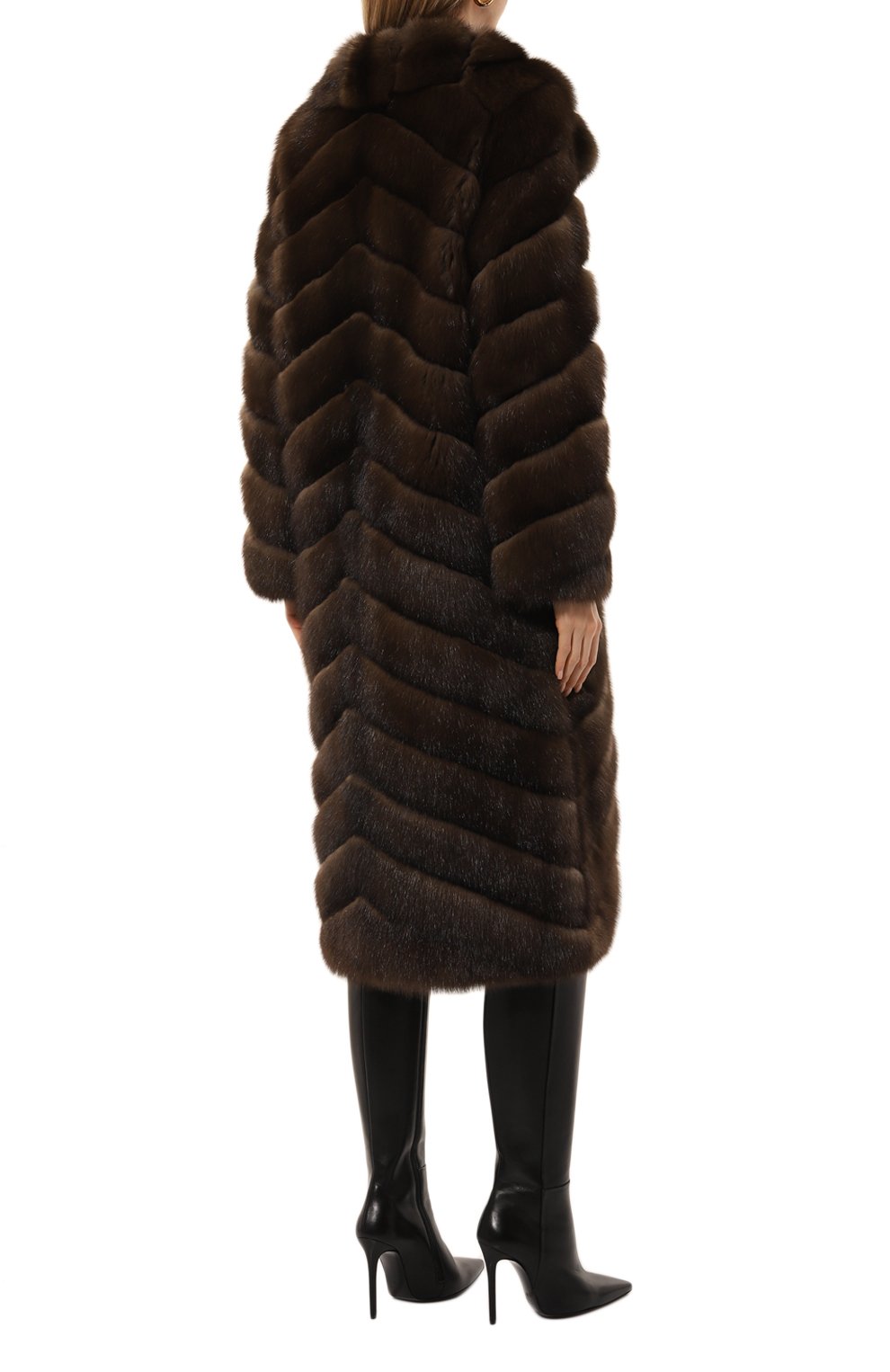 Шуба из меха соболя EMIL SHABAEV, арт. S032, фото 4