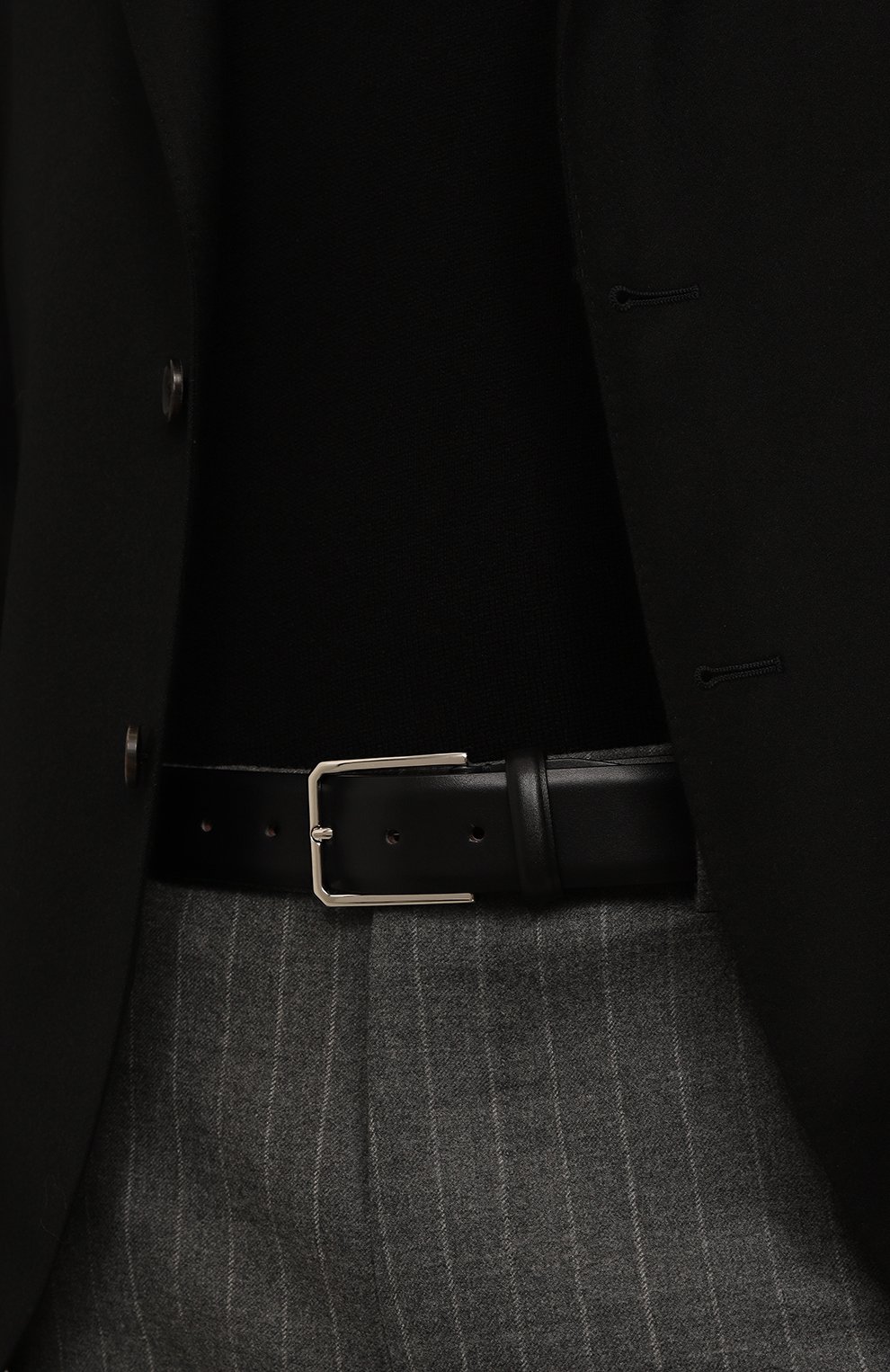 Кожаный ремень SANTONI, арт. CM35VS003B91E0BRN01, фото 2