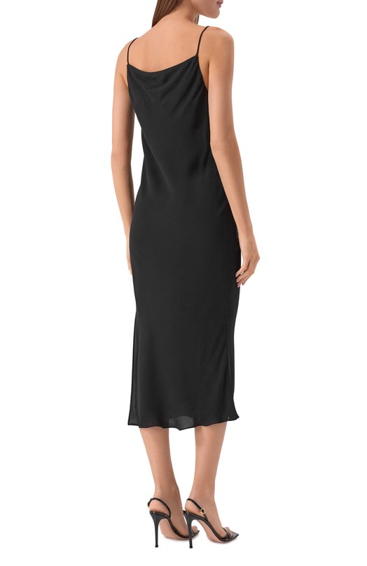 Платье из вискозы Iro WP330PALIA Чёрный  WP330PALIA Фото 3