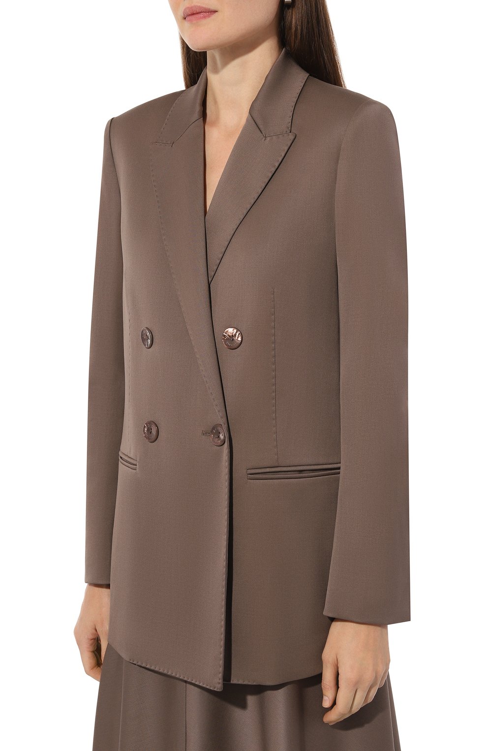 Жакет из шерсти и вискозы AGNONA, арт. TX0801E/UW019E, фото 3