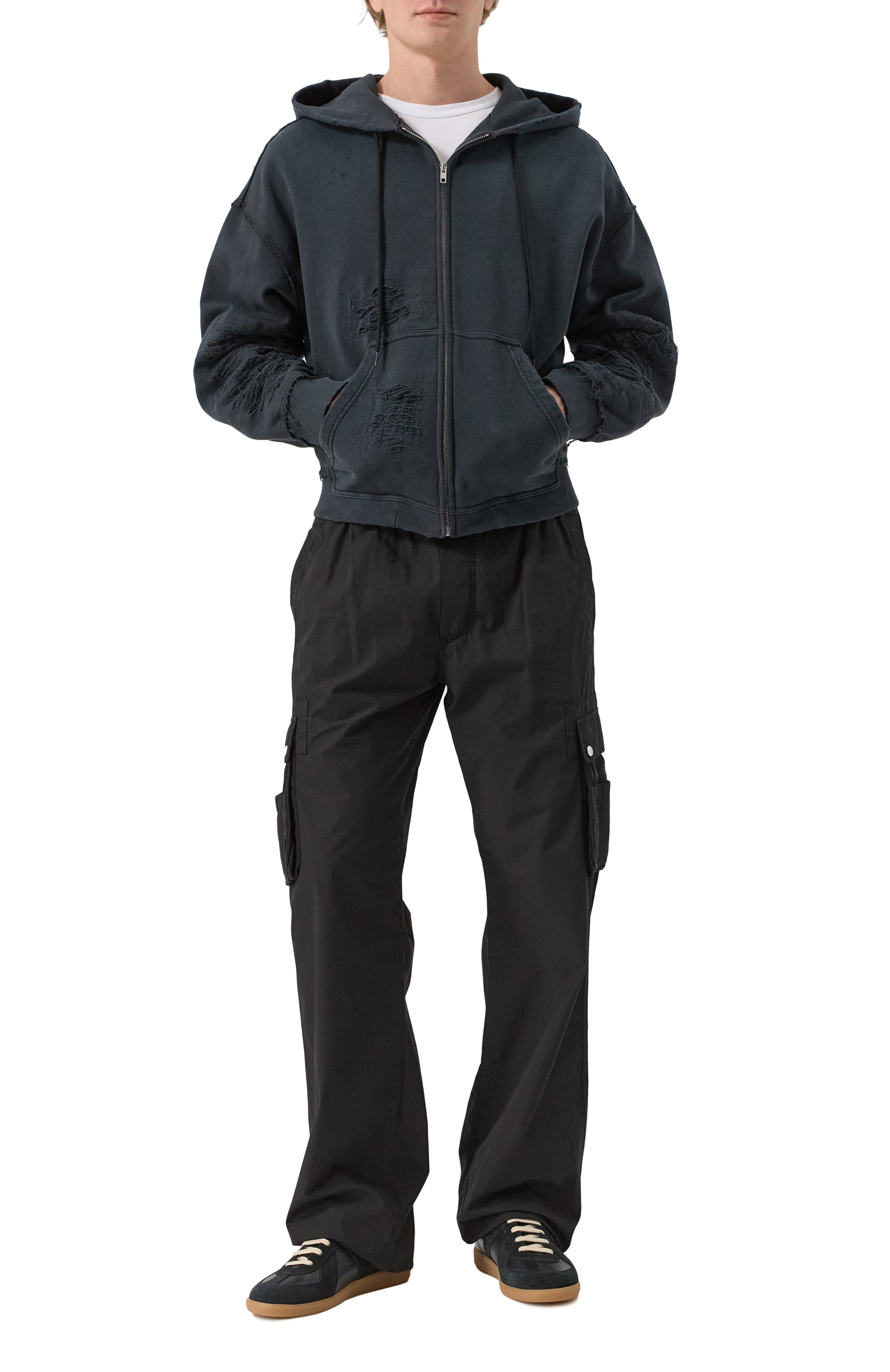 Кожаные кеды replica MAISON MARGIELA, арт. S57WS0236/P1895, фото 2