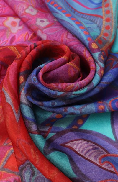 Шелковый платок восточный орнамент GOURJI, арт. 91126737/4151172, фото 3