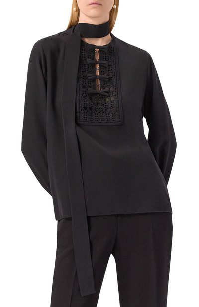 Шелковая блузка ELIE SAAB, арт. T0168, фото 3