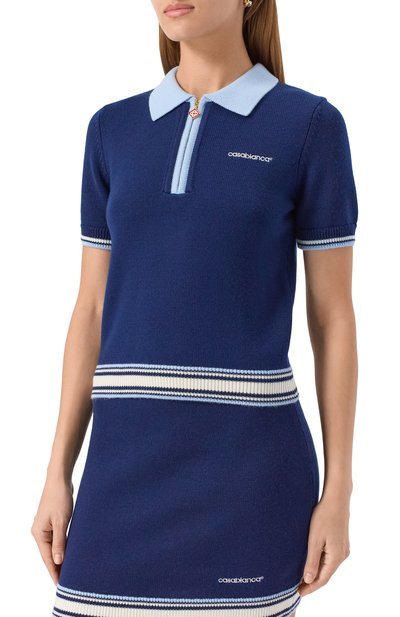 Шерстяное поло CASABLANCA, арт. WPF25KW102001, фото 3