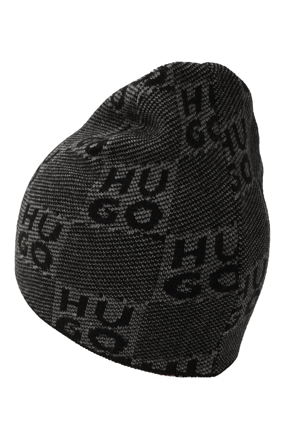 Шапка HUGO черного цвета по цене 5515 руб., арт. G00261, фото 2 Шапка HUGO, арт. G00261, фото 2