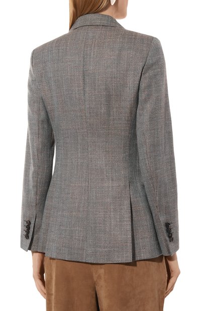 Жакет из кашемира и шерсти KITON, арт. D46523K0912A07, фото 4