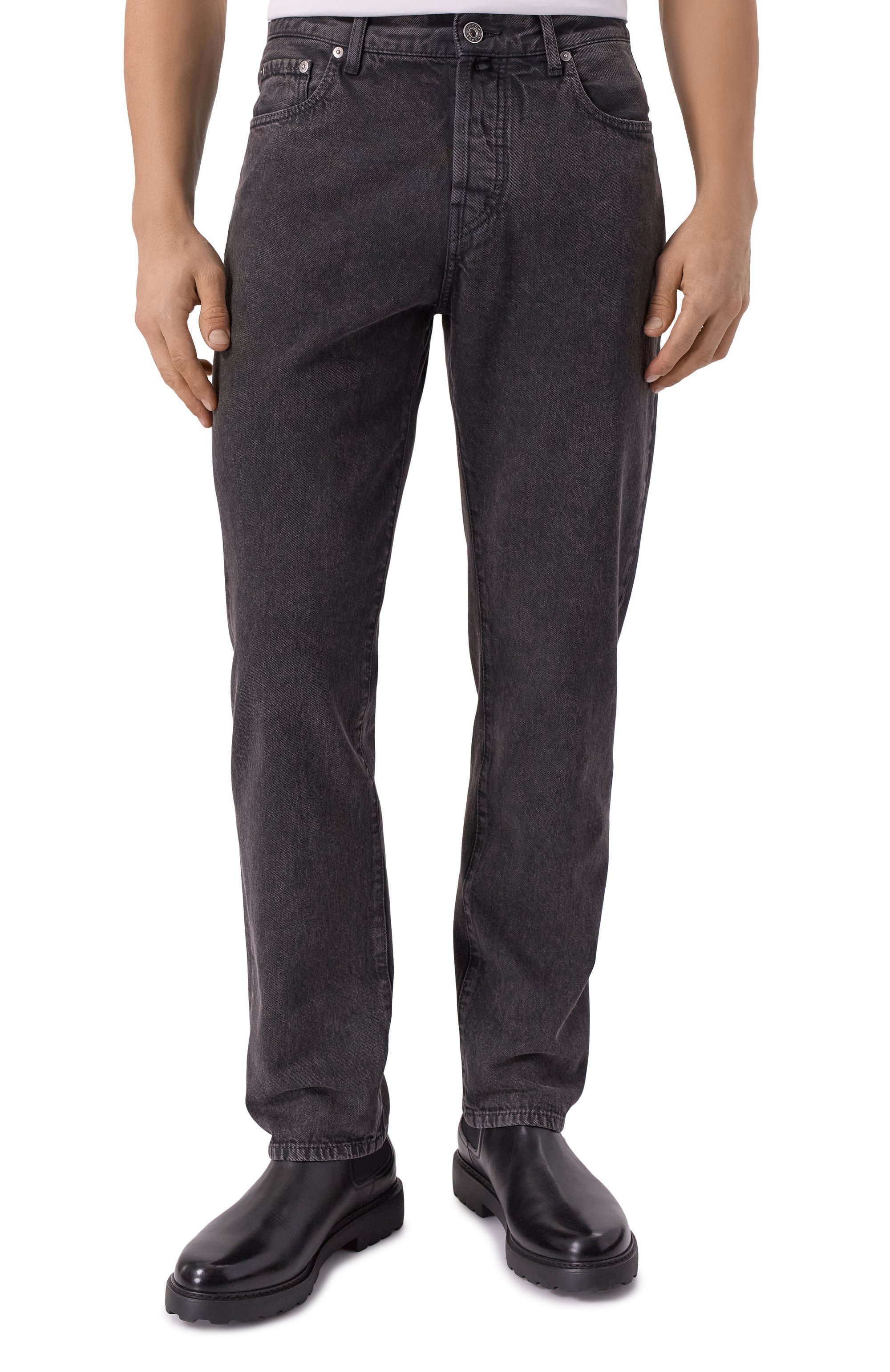 Джинсы edo JACOB COHEN темно-серого цвета по цене 65250 руб., арт. JUM_QE031 036 T788A TM, фото 3 Джинсы edo JACOB COHEN, арт. JUM_QE031 036 T788A TM, фото 3