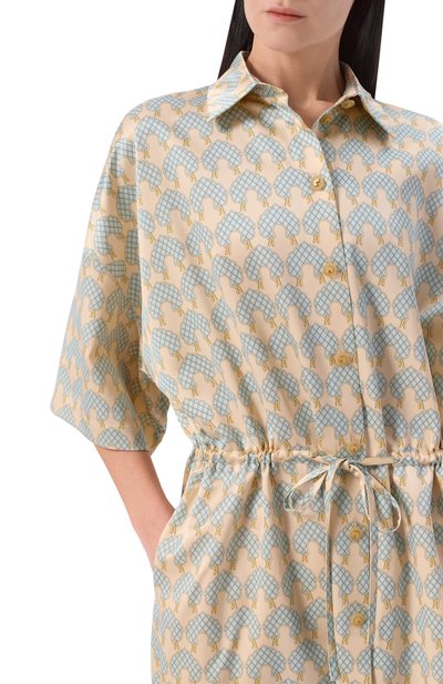 Платье из шелка и шерсти AKHMADULLINA, арт. 1126.5D710/S458.1, фото 4