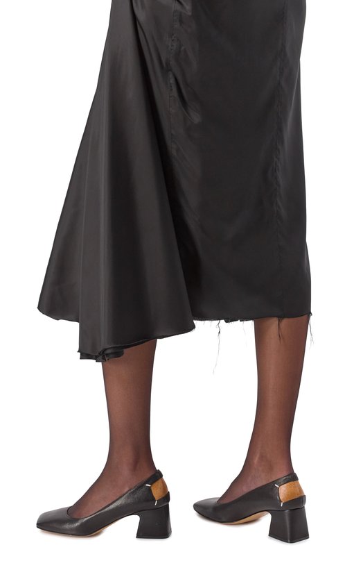 Кожаные туфли Maison Margiela S58WL0226/P3753 Чёрный  S58WL0226/P3753 Фото 2