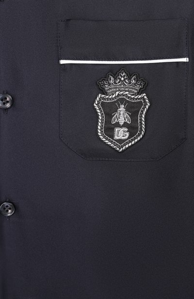 Шелковая рубашка DOLCE & GABBANA, арт. L43S80/FU1FZ, фото 3
