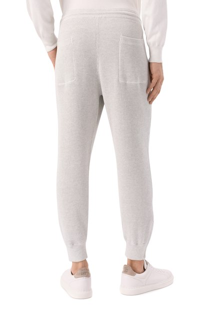 Хлопковые джоггеры BRUNELLO CUCINELLI, арт. M29201019G, фото 4