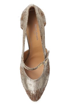 Текстильные туфли mary-jane MAISON MARGIELA, арт. S58WL0236/P5153, фото 4