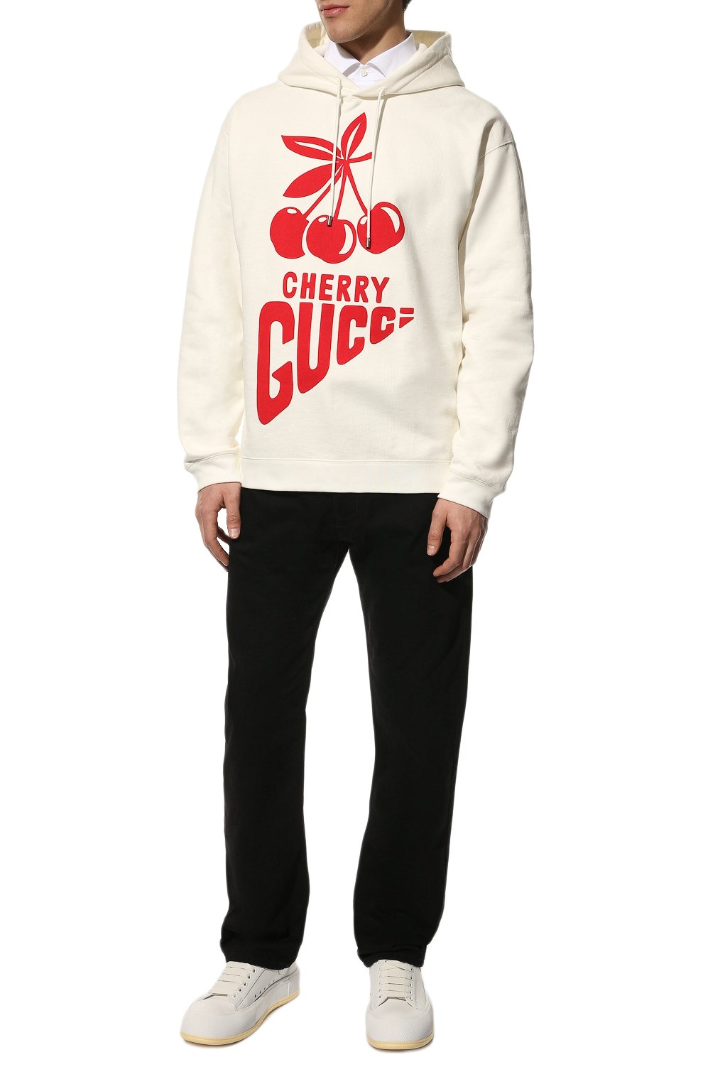 Хлопковое худи GUCCI, арт. 681220/XJD1C, фото 2