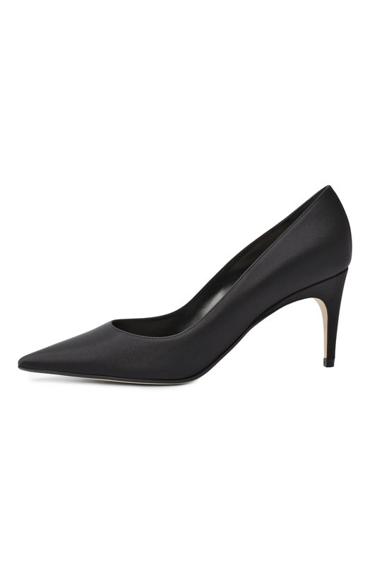 Атласные туфли MVST by Sergio Rossi MVST B14270-SATIN Чёрный  B14270-SATIN Фото 4