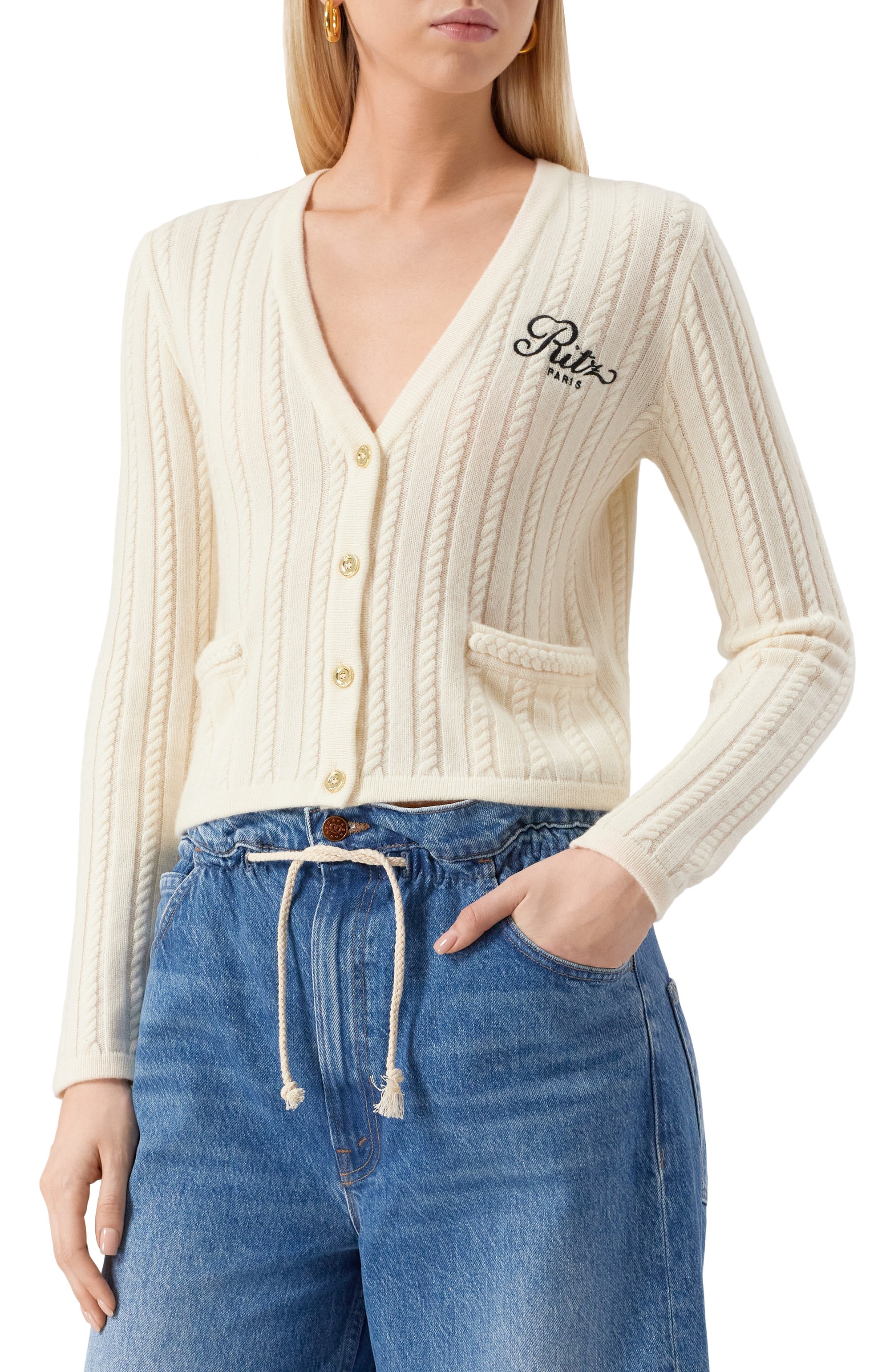 Кашемировый к ардиган frame x ritz paris FRAME DENIM, арт. WP25KSW060, фото 3