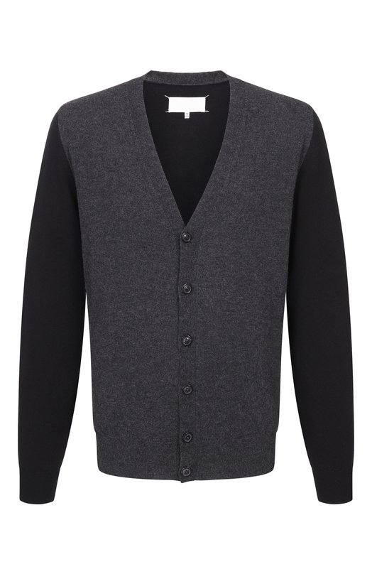 Шерстяной кардиган Maison Margiela S67HP0034/M13177 Серый S67HP0034/M13177