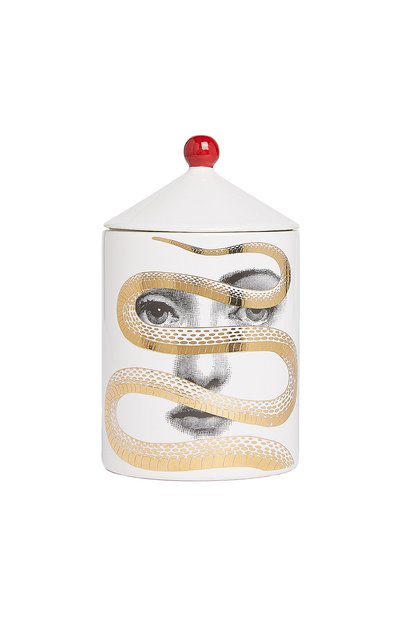 Ароматическая свеча se poi peccato originale FORNASETTI белого цвета по цене 39950 руб., арт. FPSM044Z-FP, фото 2 Ароматическая свеча se poi peccato originale FORNASETTI, арт. FPSM044Z-FP, фото 2