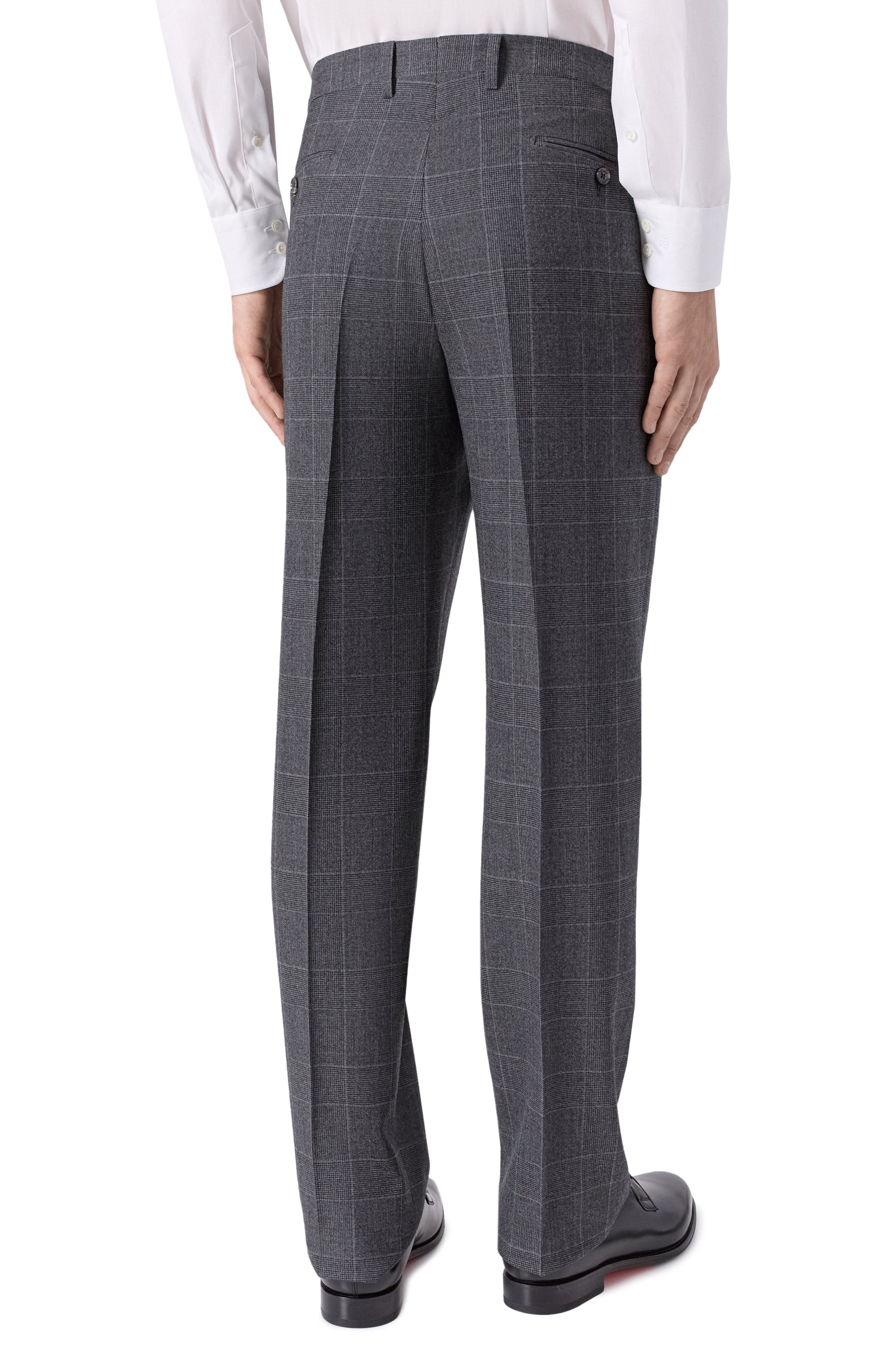 Шерстяной костюм ANDREA CAMPAGNA темно-серого цвета по цене 267500 руб., арт. VATICAN0 SRC/T25209-33/9_SET, фото 5 Шерстяной костюм ANDREA CAMPAGNA, арт. VATICAN0 SRC/T25209-33/9_SET, фото 5