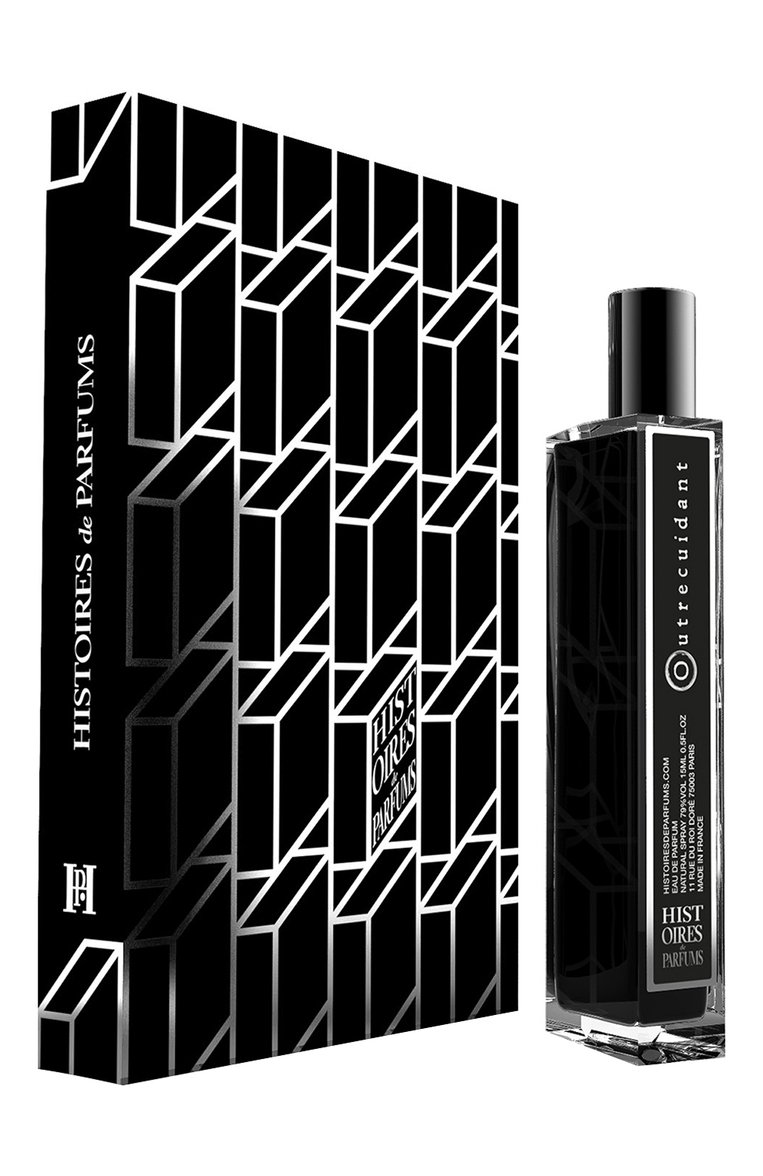 Парфюмерная вода outrecuidant  (15ml) HISTOIRES DE PARFUMS бесцветного цвета, арт. OUTREB15 | Фото 2 (Нос: Не проставлено; Региональные ограничения белый список (Axapta Mercury): Не проставлено; Тип продукта - парфюмерия: Парфюмерная вода; Тип аромата: Восточный, Древесный; Обьем косметики: 15ml; Ограничения доставки: flammable)
