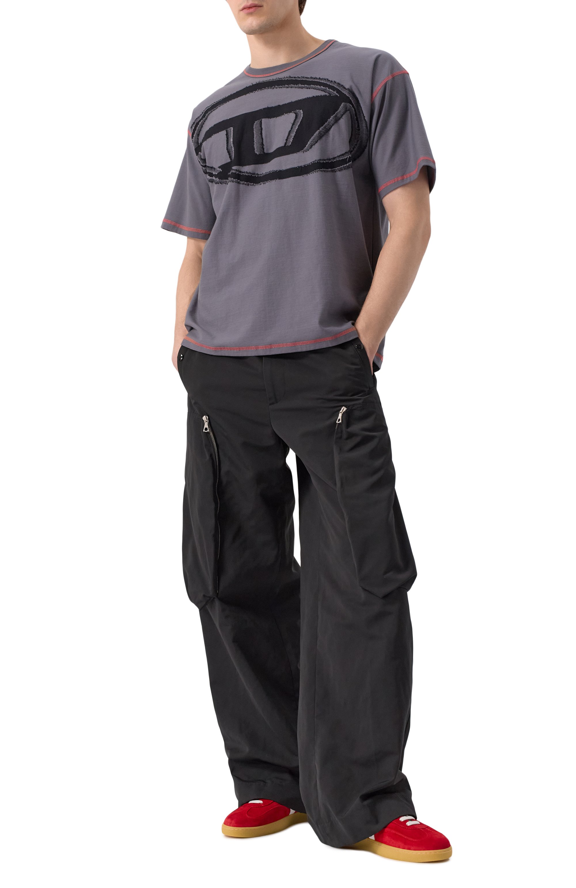 Замшевые кеды MSGM, арт. 3840MS021/522, фото 2