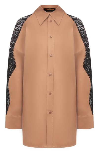 Женская хлопковая рубашка ХОХЛОМА Х АЛЕНА АХМАДУЛЛИНА, арт. WTB1321