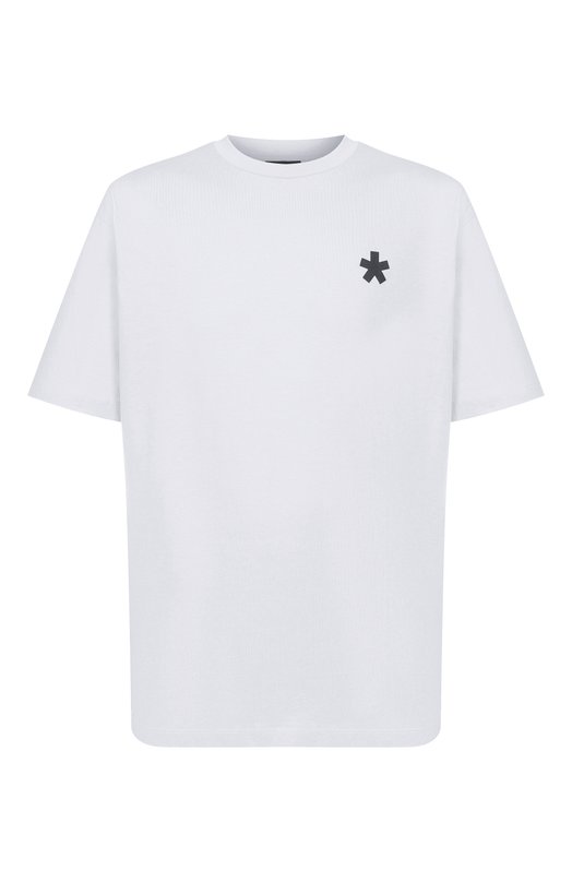 Хлопковая футболка Comme des Fuckdown CFABM01901 Белый CFABM01901