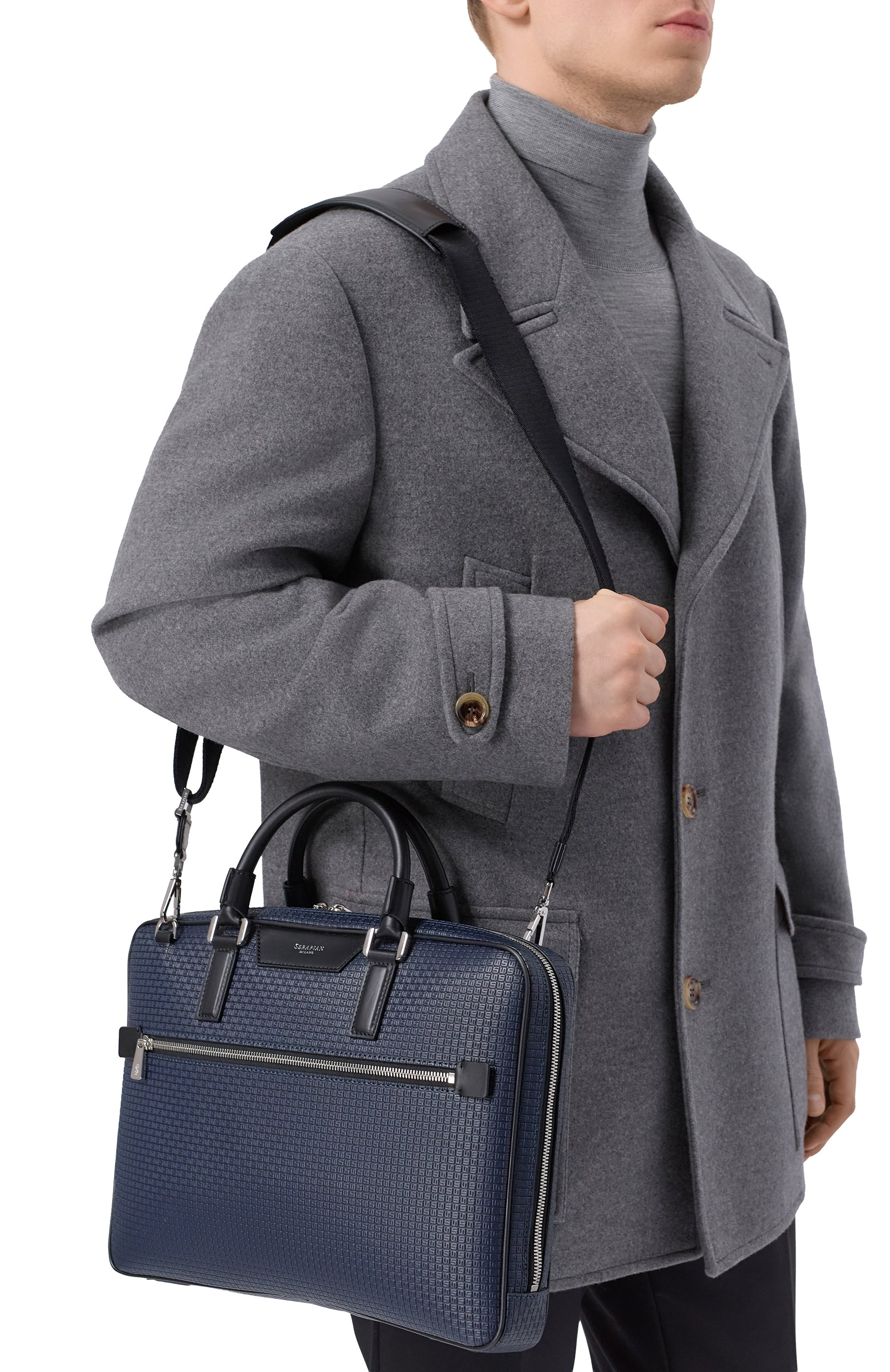 Портфель SERAPIAN MILANO, арт. SRSTSMLL712537B, фото 2