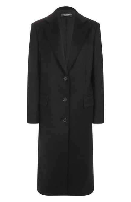 Женское пальто из шерсти и вискозы DOLCE & GABBANA, арт. F0W3AT/GDDC1