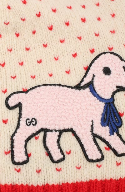 Шерстяная шапка GUCCI, арт. 594305/4GA14, фото 3